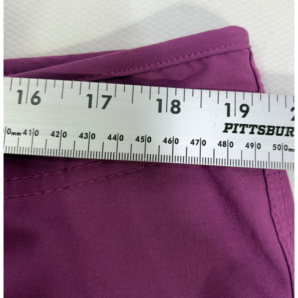 Maui Rippers Mens Purple Board Shorts Size 16 Stretch Surf Swim Trunks Cargo - Picture 4 of 6